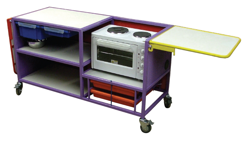 Cooking Trolley back